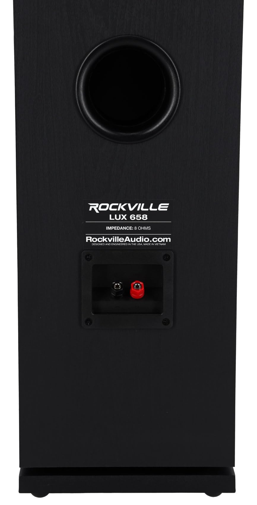 Black Dual 6.5" 8-Ohm Tower Speaker 2-Pack N70560