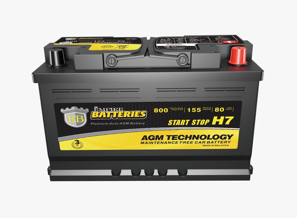 12v 80ah H7 Automotive Battery X778774