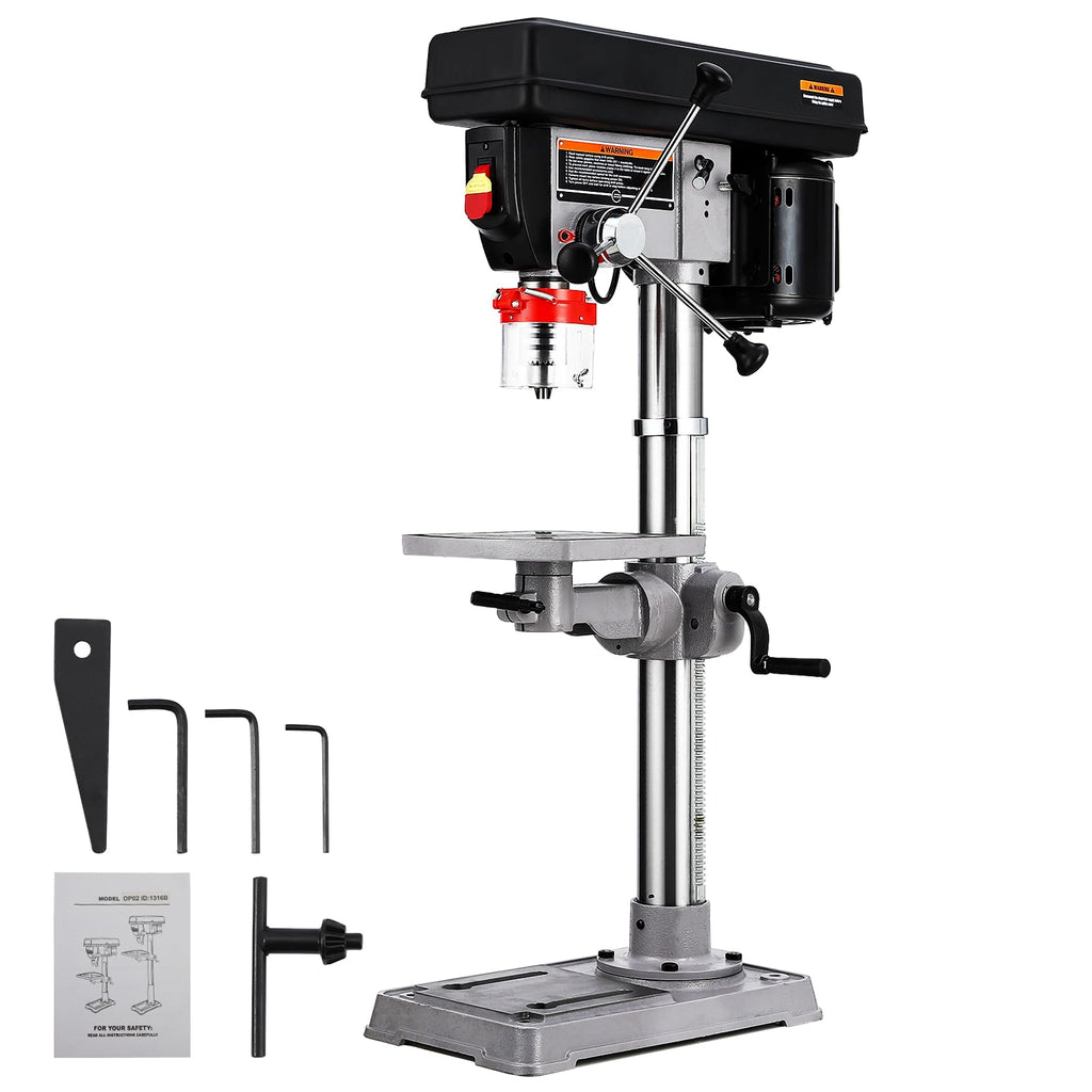 13 in Benchtop Drill Press, 7.5 Amp Variable Speed Cast Iron K867