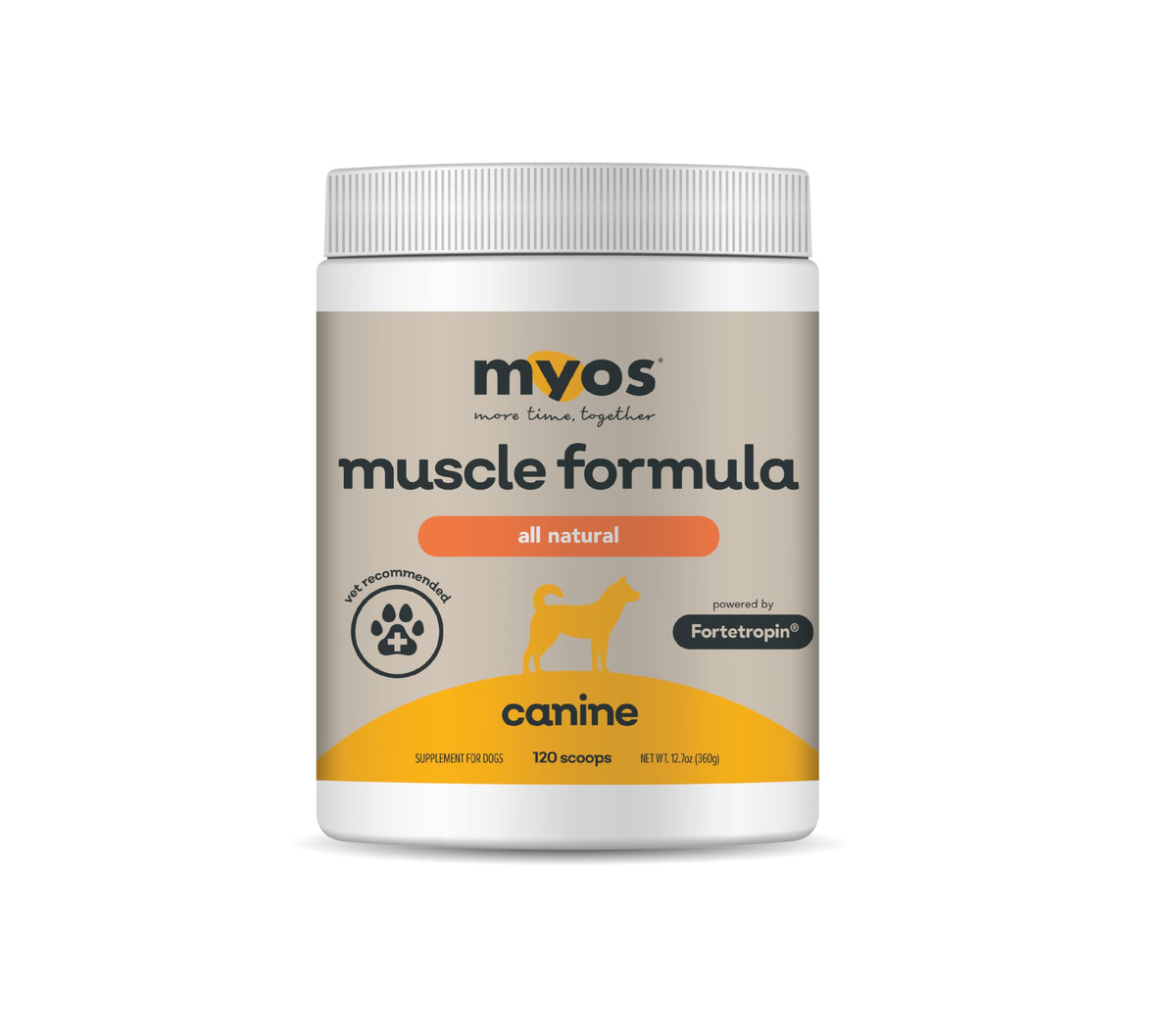 All-Natural Dog Muscle Formula 360g Q9563