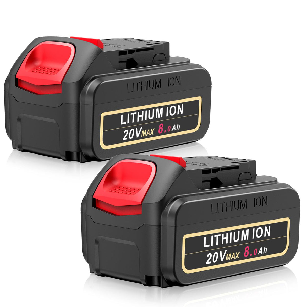 8000mAh Lithium Ion Battery Replacement (2 Pack) D39200
