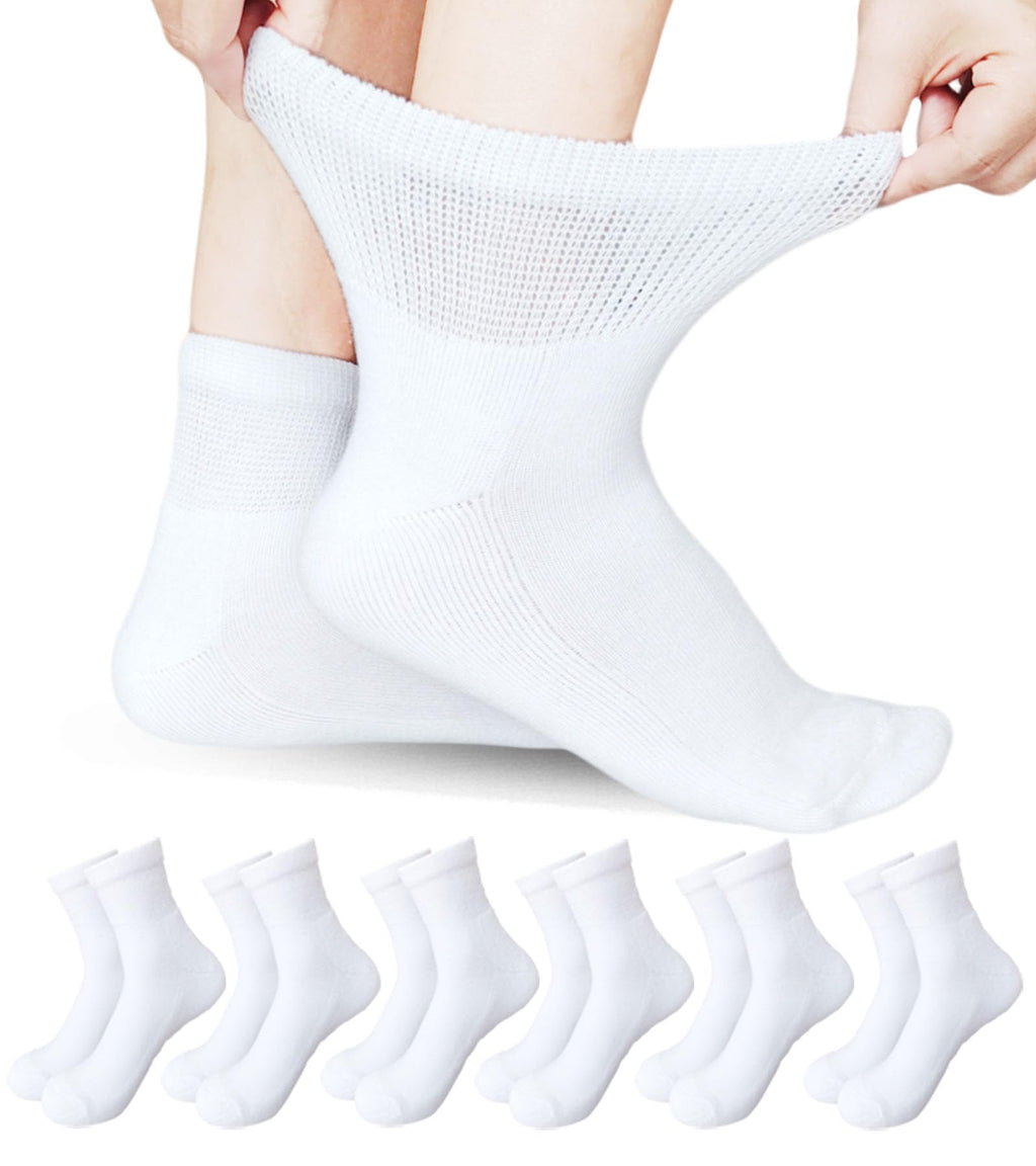 Non Binding Ankle Socks 6 Pairs V63098