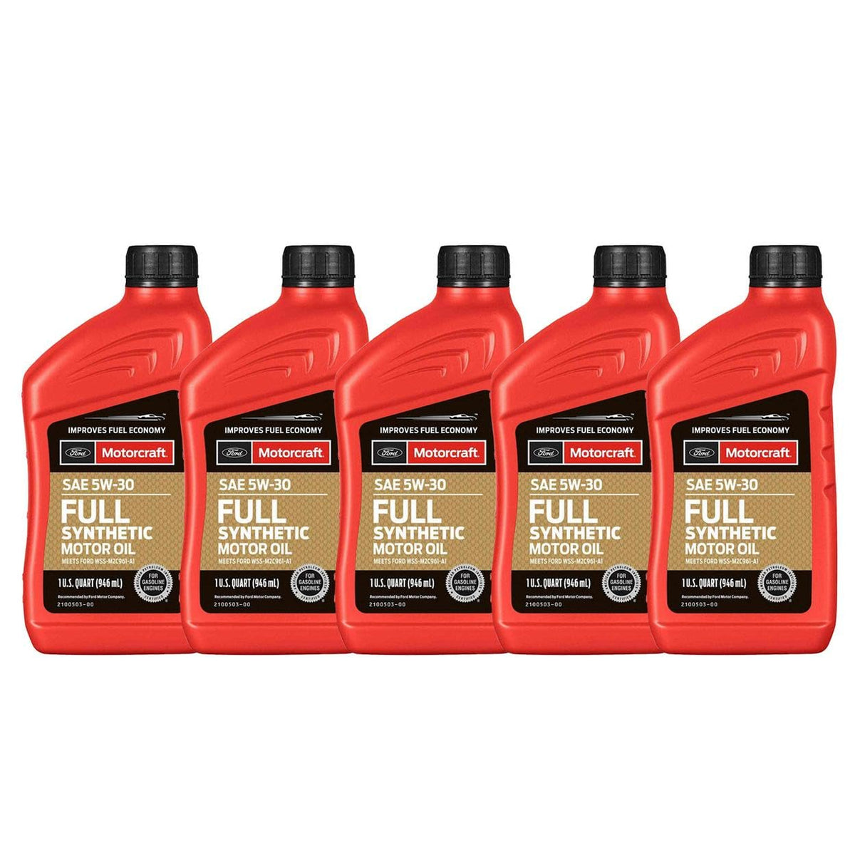 Full Synthetic Motor Oil SAE 5W-30 5 Quart B41751