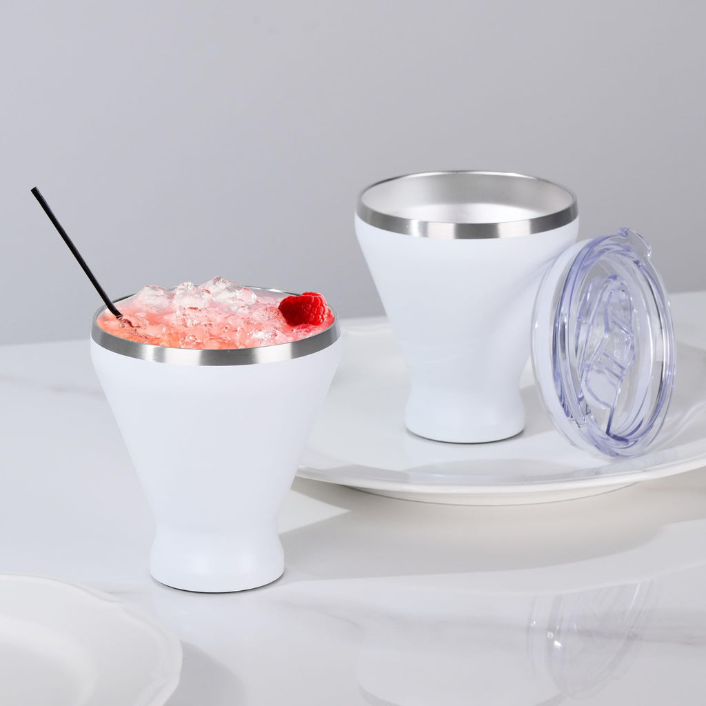 Stemless Insulated Martini Glass Set of 6 U731276