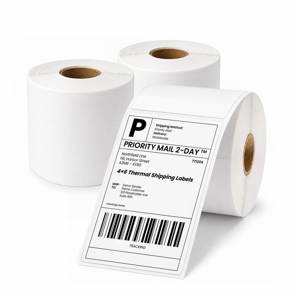 4x6 Thermal Shipping Labels Roll, 900 Labels V42618