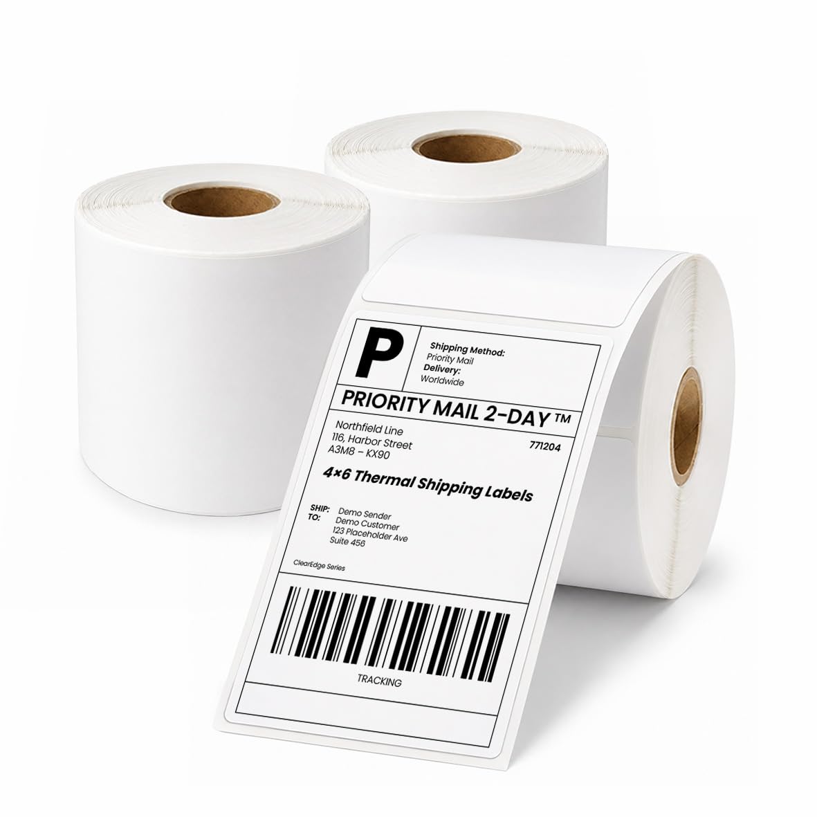 4x6 Thermal Shipping Labels Roll, 900 Labels V42618