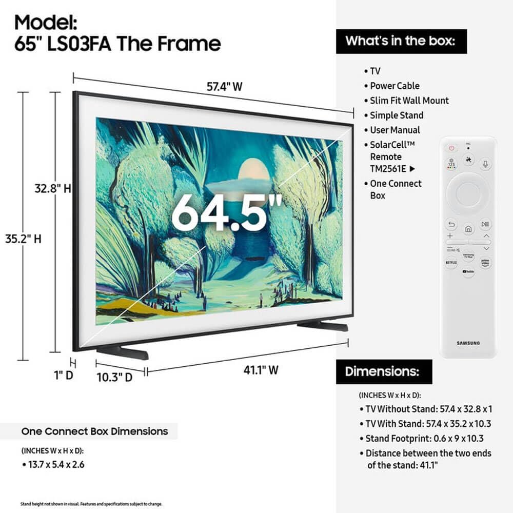 65 inch QLED 4K HDR Smart TV H270