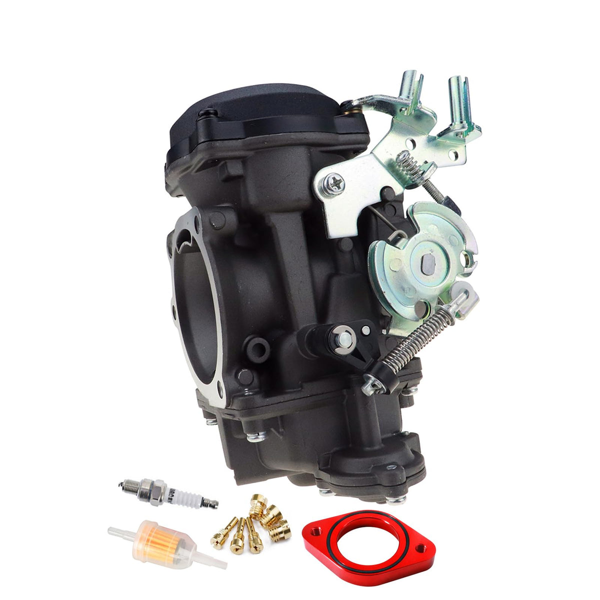 40MM Carburetor with Red Intake Manifold K29119