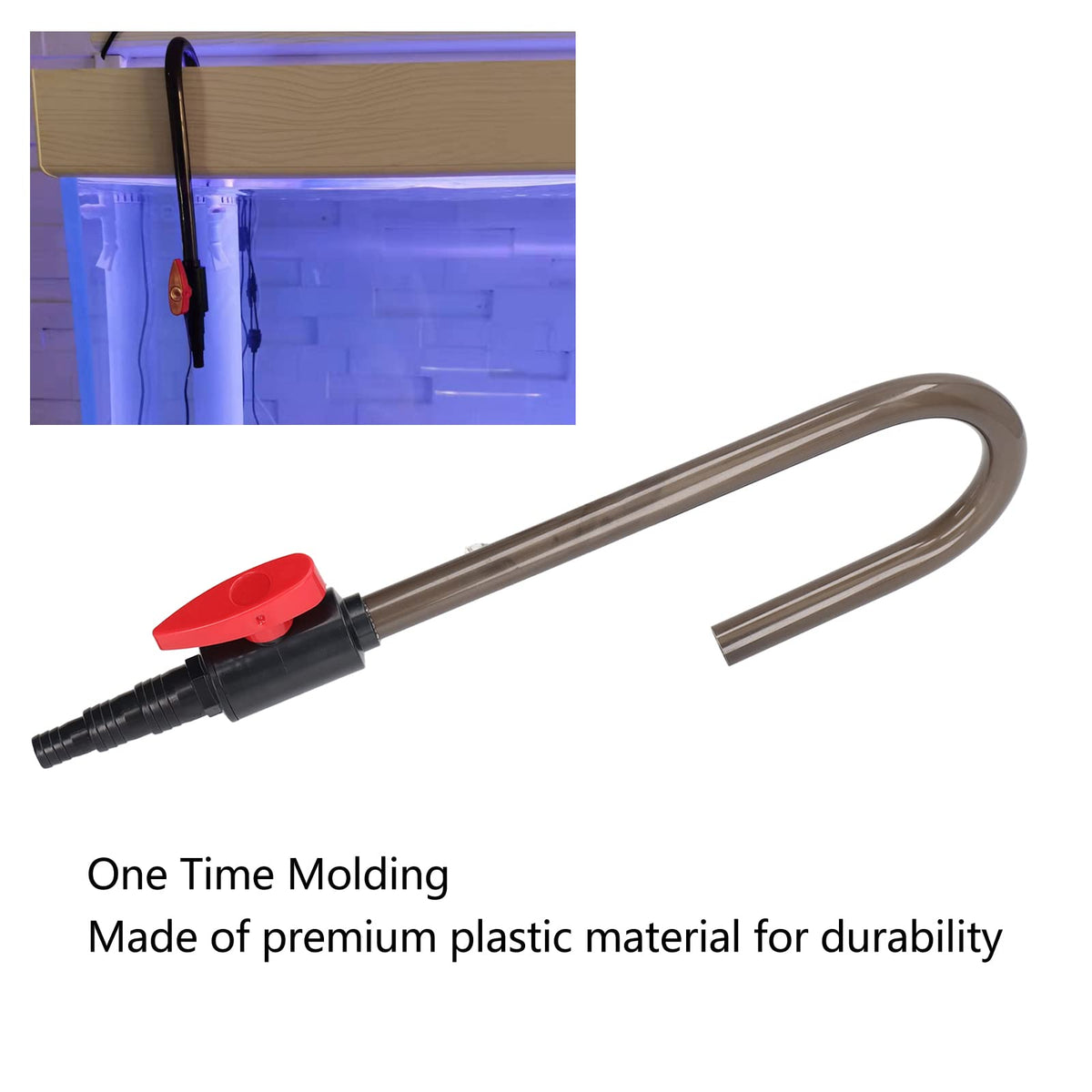 Aquarium Water Refiller Tube with Control Valve Y114
