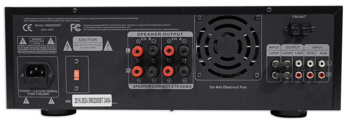 12" PA Speaker Pair Karaoke Bundle with Amp E910138