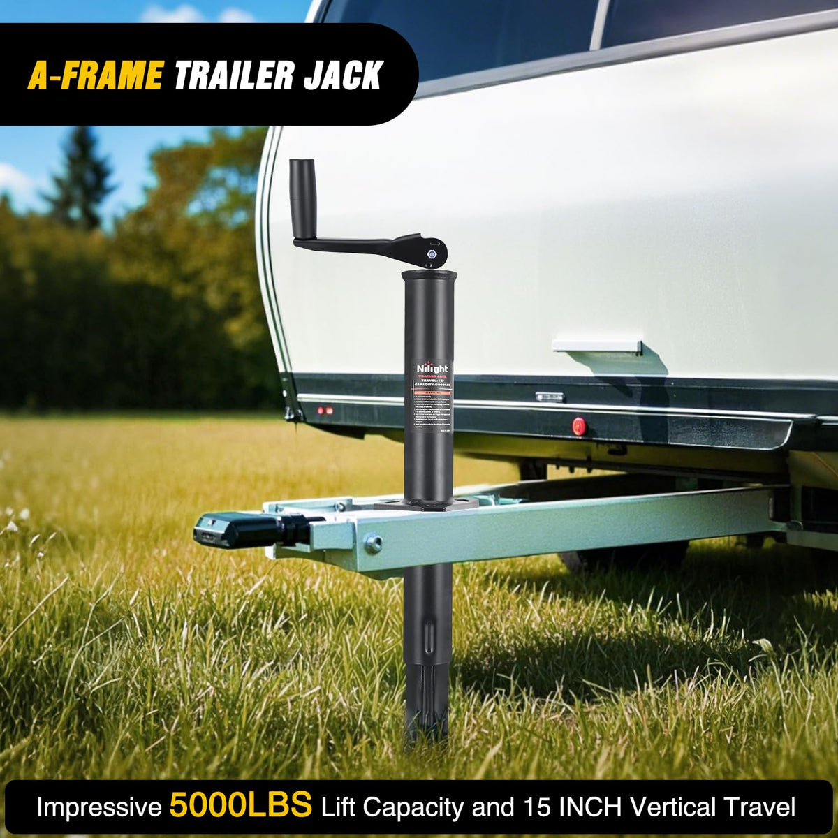 5000 lbs A-Frame Trailer Tongue Jack Q19584