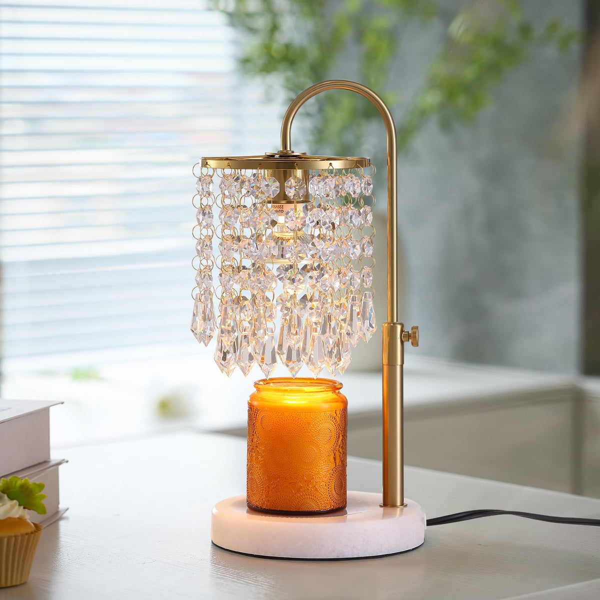 Candle Warmer Lamp with Timer Dimmer and 3 Bulbs X31314