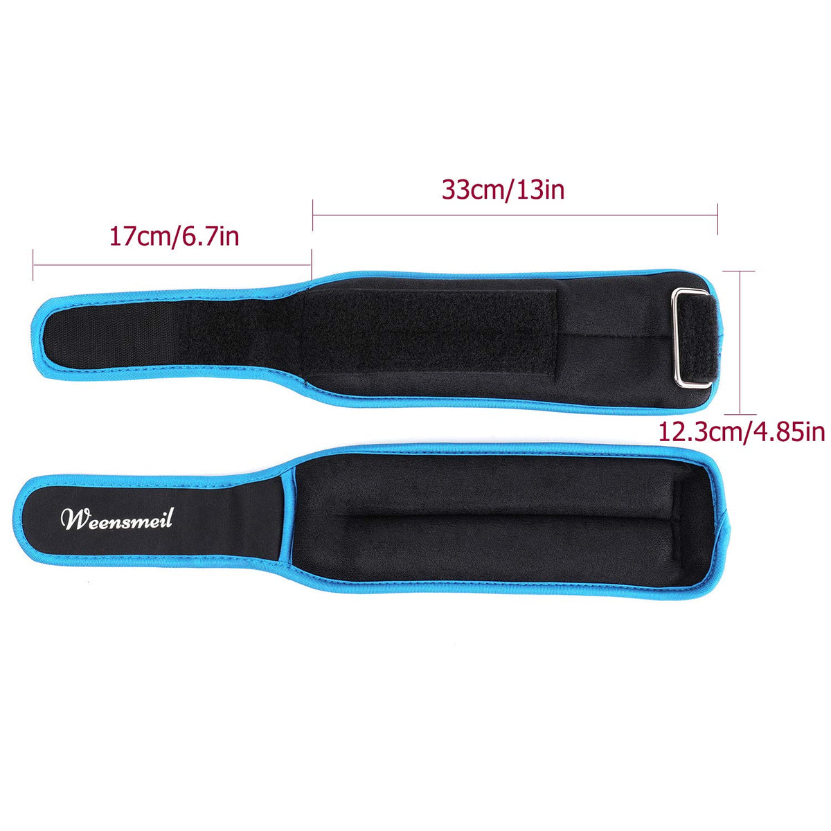 Ankle Weights 1 Pair Adjustable Strap Q31749