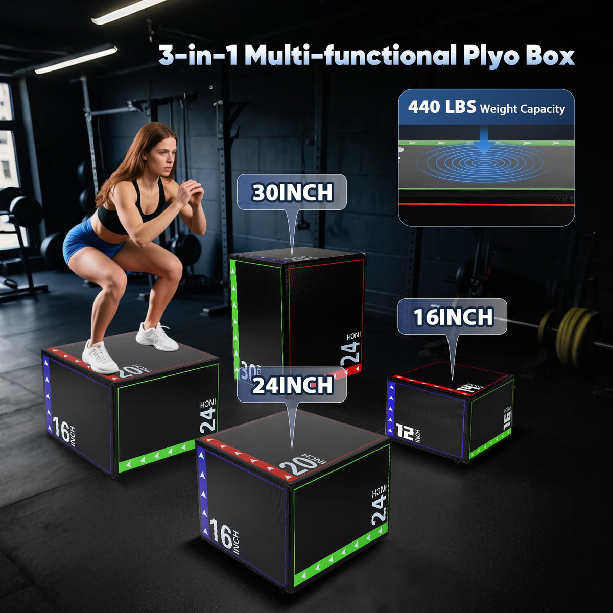 3 in 1 Plyo Box C225