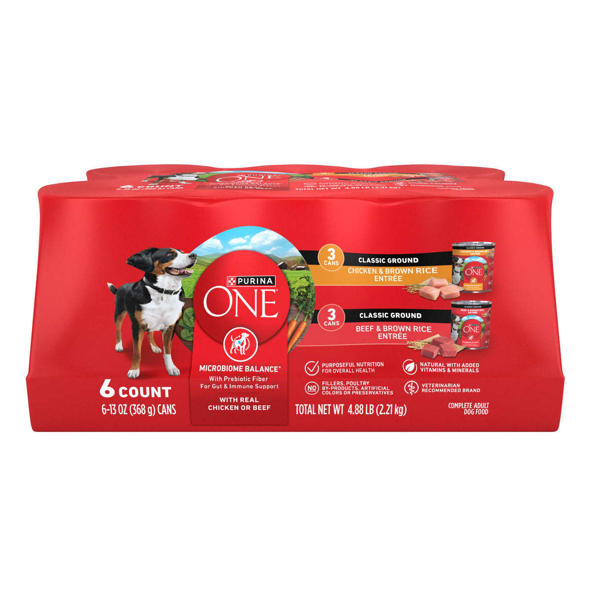 Wet Dog Food Variety Pack 6 13 oz Cans X665
