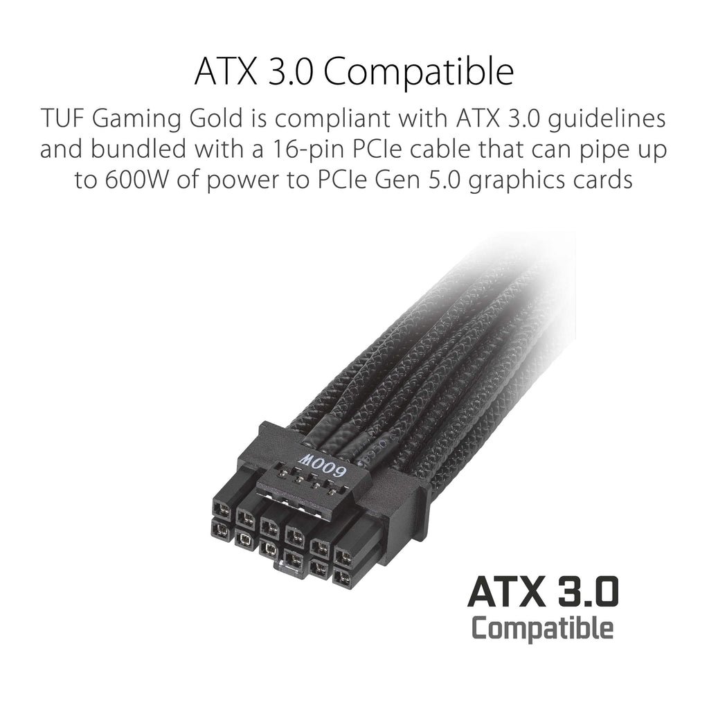 1200W Fully Modular 80+ Gold ATX 3.1 Power Supply M90638