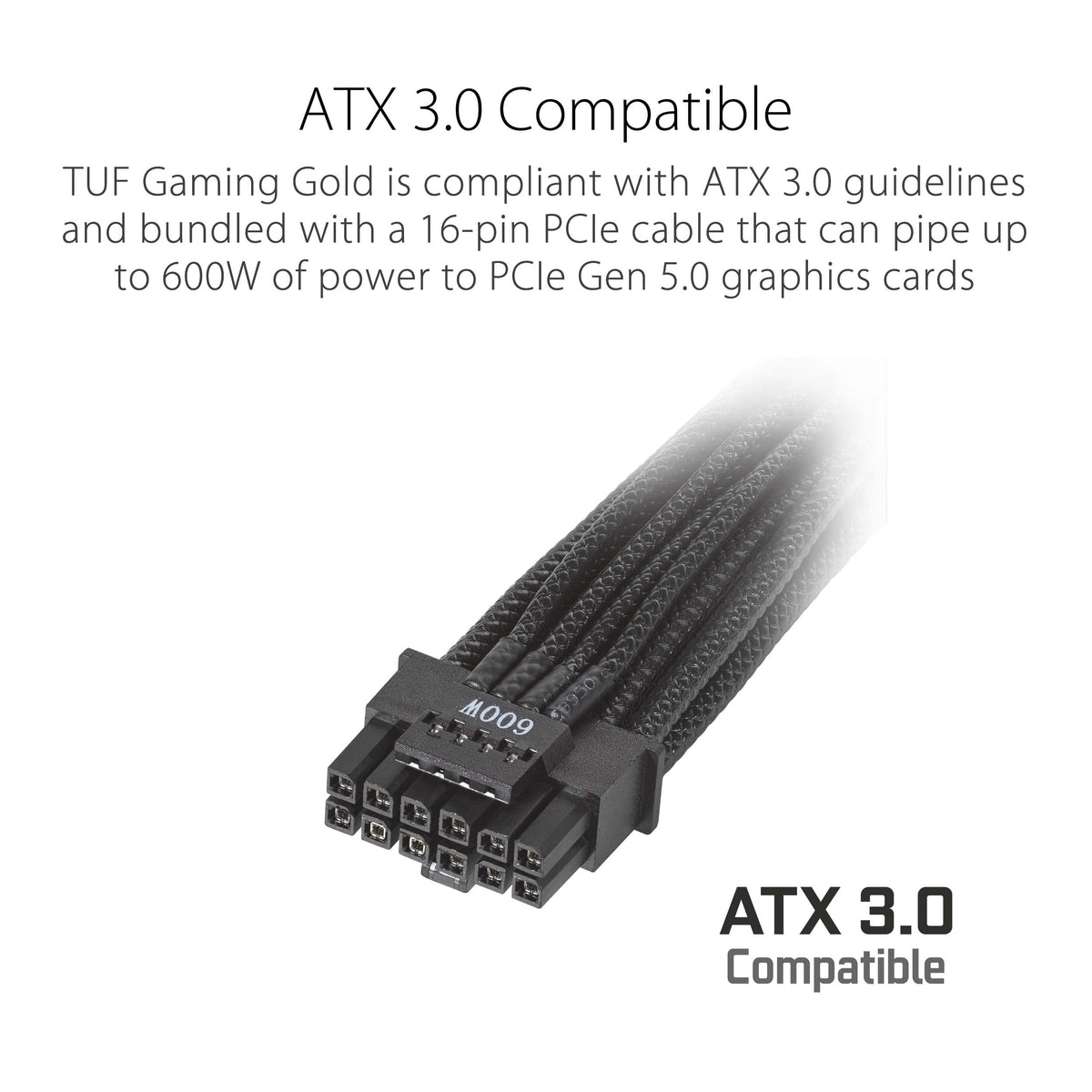 1200W Fully Modular 80+ Gold ATX 3.1 Power Supply M90638