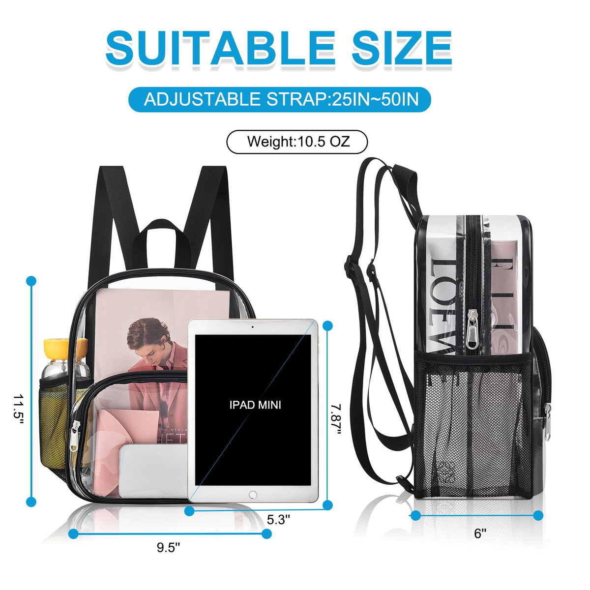 Clear Backpack G996