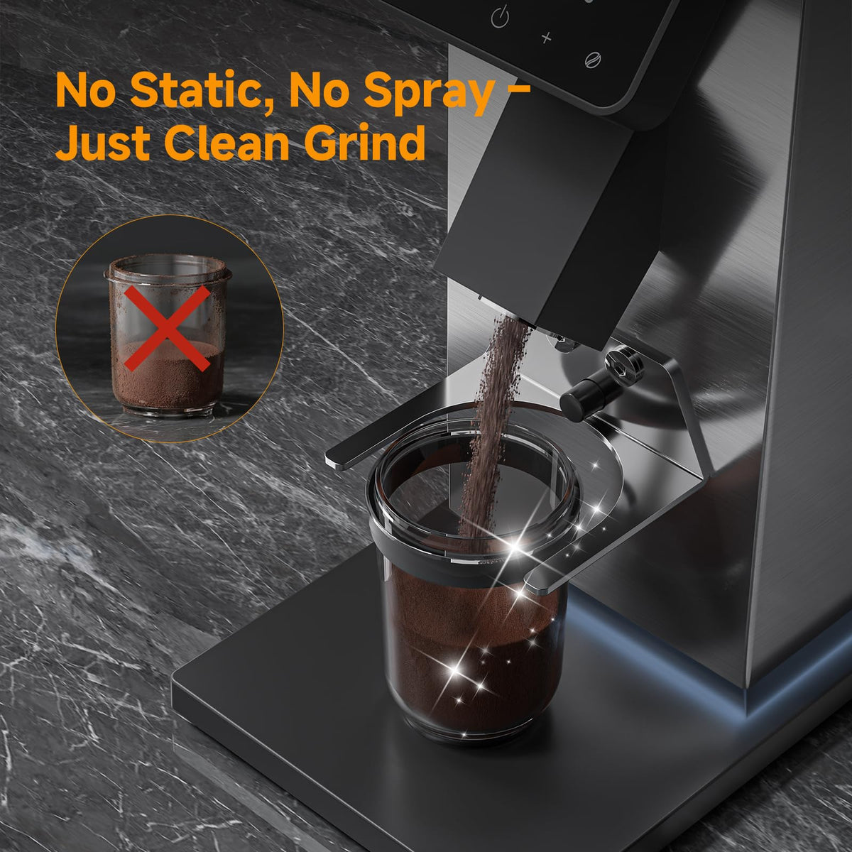 64mm Flat Burr Coffee Grinder C9990