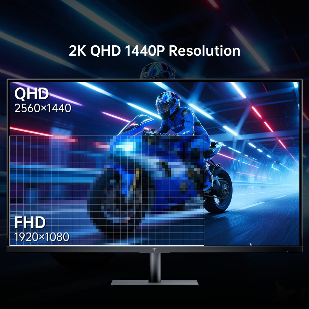 32 Inch 2K 120Hz 1440P IPS Computer Monitor O6730