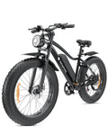 26" Fat Tire Electric Mountain Bike with 48V 13Ah Battery B558