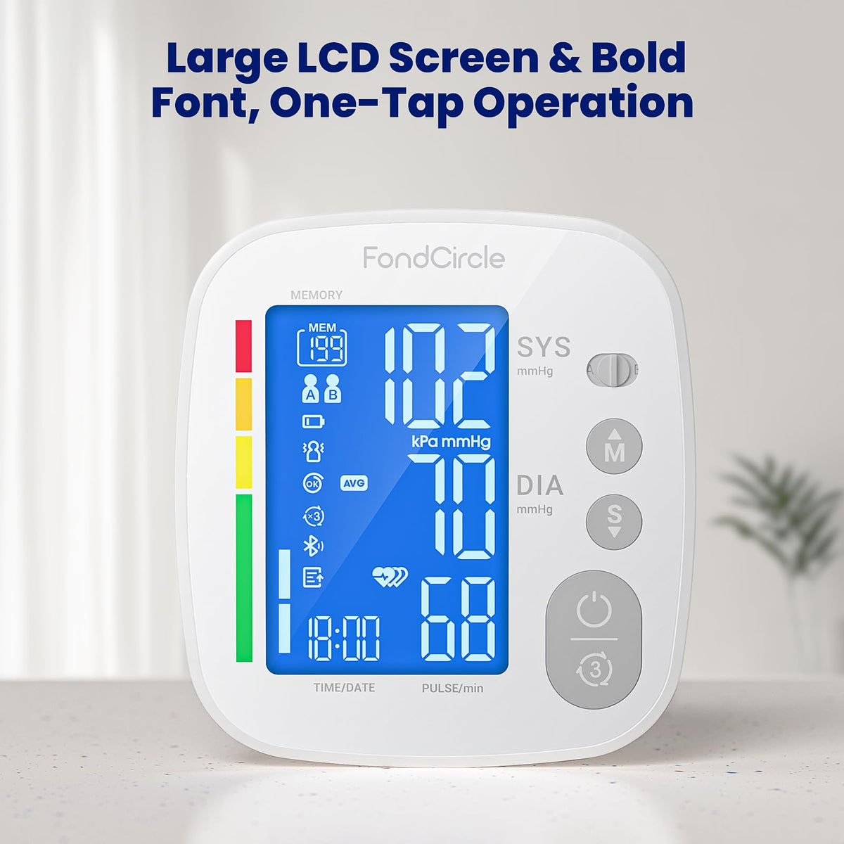 Digital Upper Arm Blood Pressure Monitor B43801