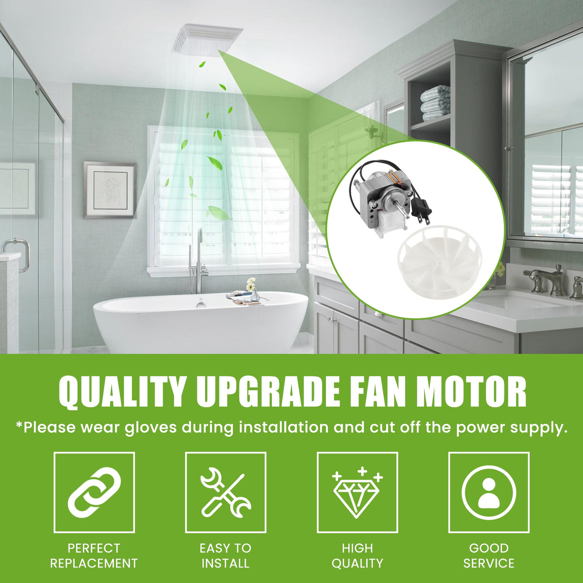 Bath Fan Motor V5813