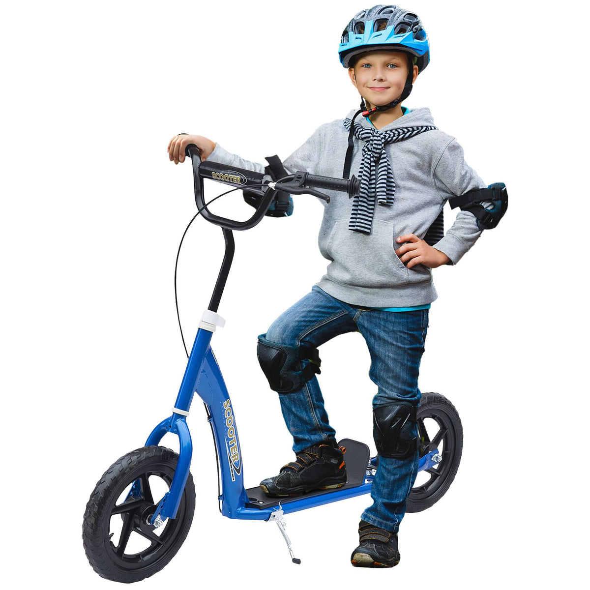 Kick Scooter for Kids 5-12 Years Old 12" EVA Tyres K316