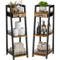 3-Tier Narrow Bathroom Shelves with Drawer T580479