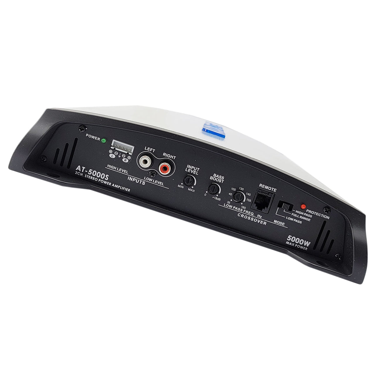 2 Channel Class A/B Car Amplifier, 5000W, 2 Ohm Stable, Bridgeable Z743