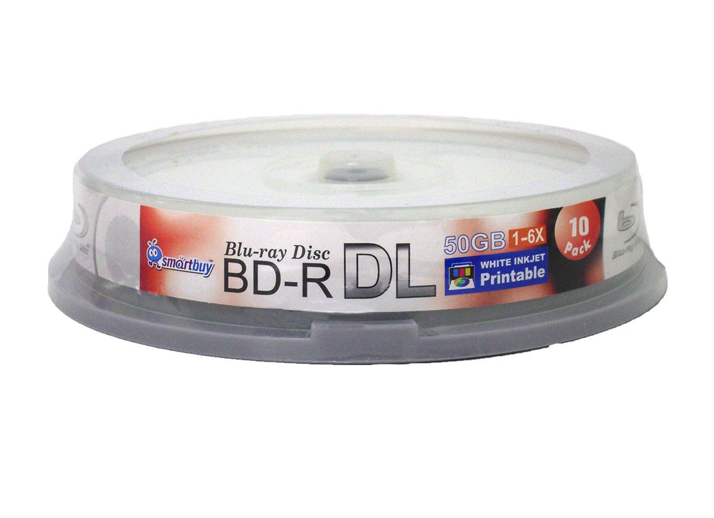20-disc 50gb 6X Bd-r Dl White Inkjet Hub Printable Blank Disc Q609263