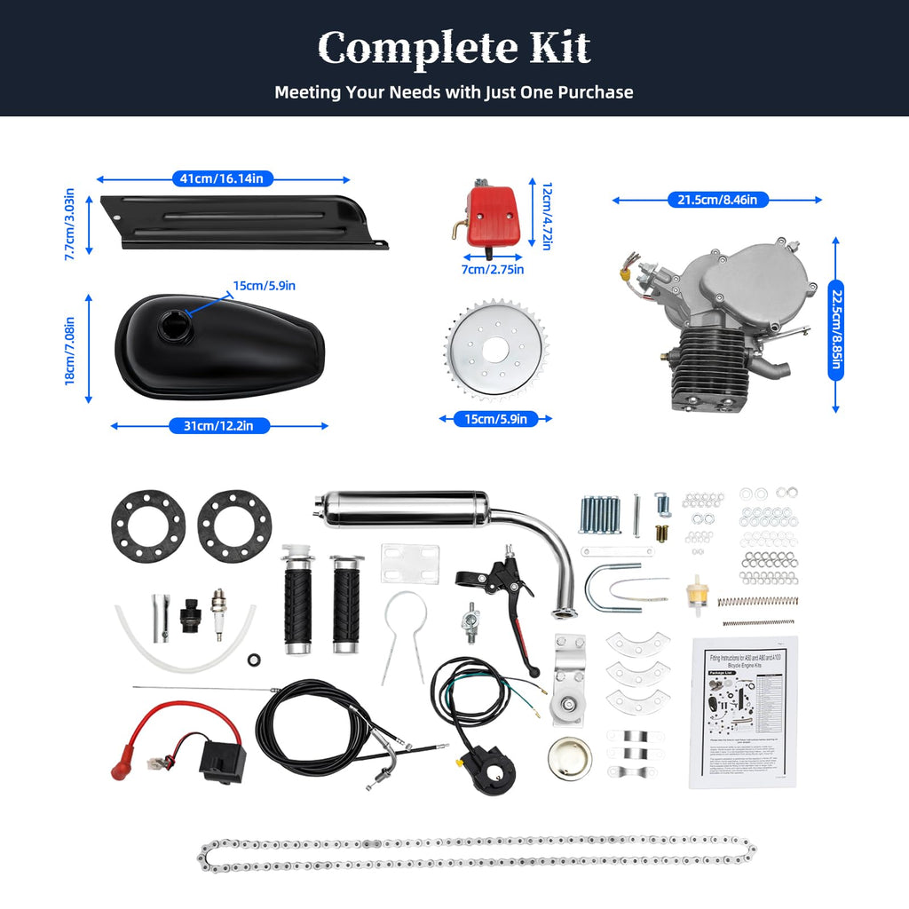 100CC 2 Stroke Bicycle Engine Kit B285