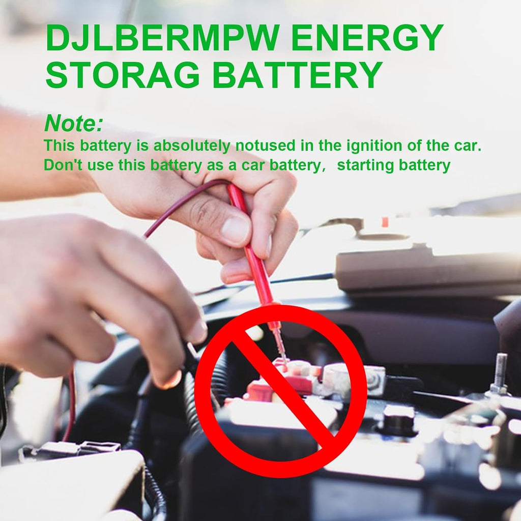 12.8V 100Ah LiFePO4 Lithium Battery M37655