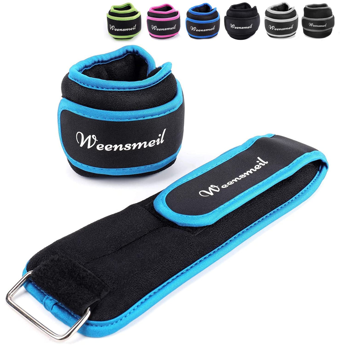 Ankle Weights 1 Pair Adjustable Strap Q31749