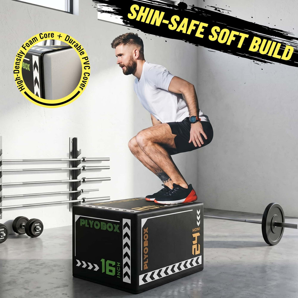 3-in-1 Foam Plyo Box T85076