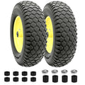 16 Inch Flat Free Wheelbarrow Tire and Wheel 2 Pack C11965