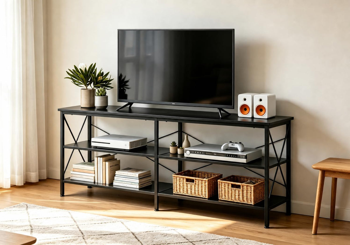 Black TV Stand up to 70 Inch M239