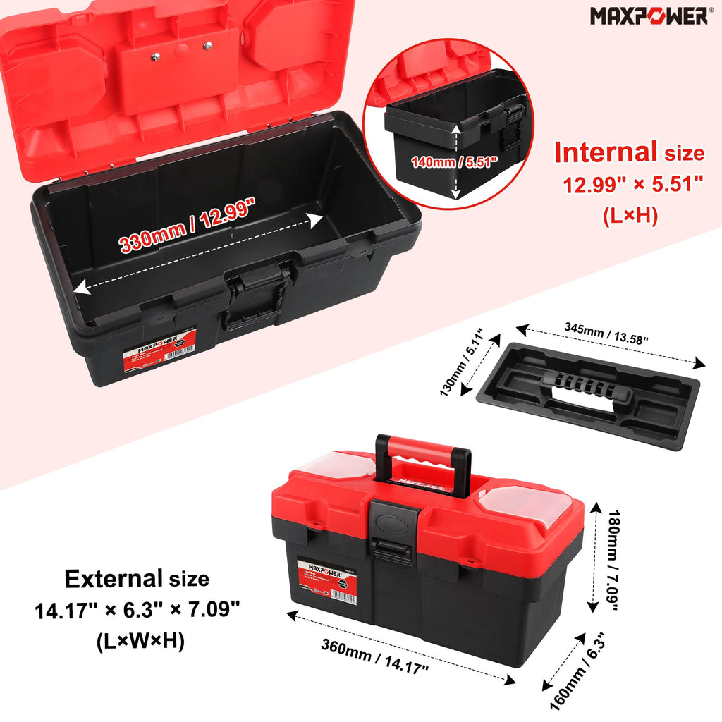 Small Plastic Tool Box with Handle Y88161