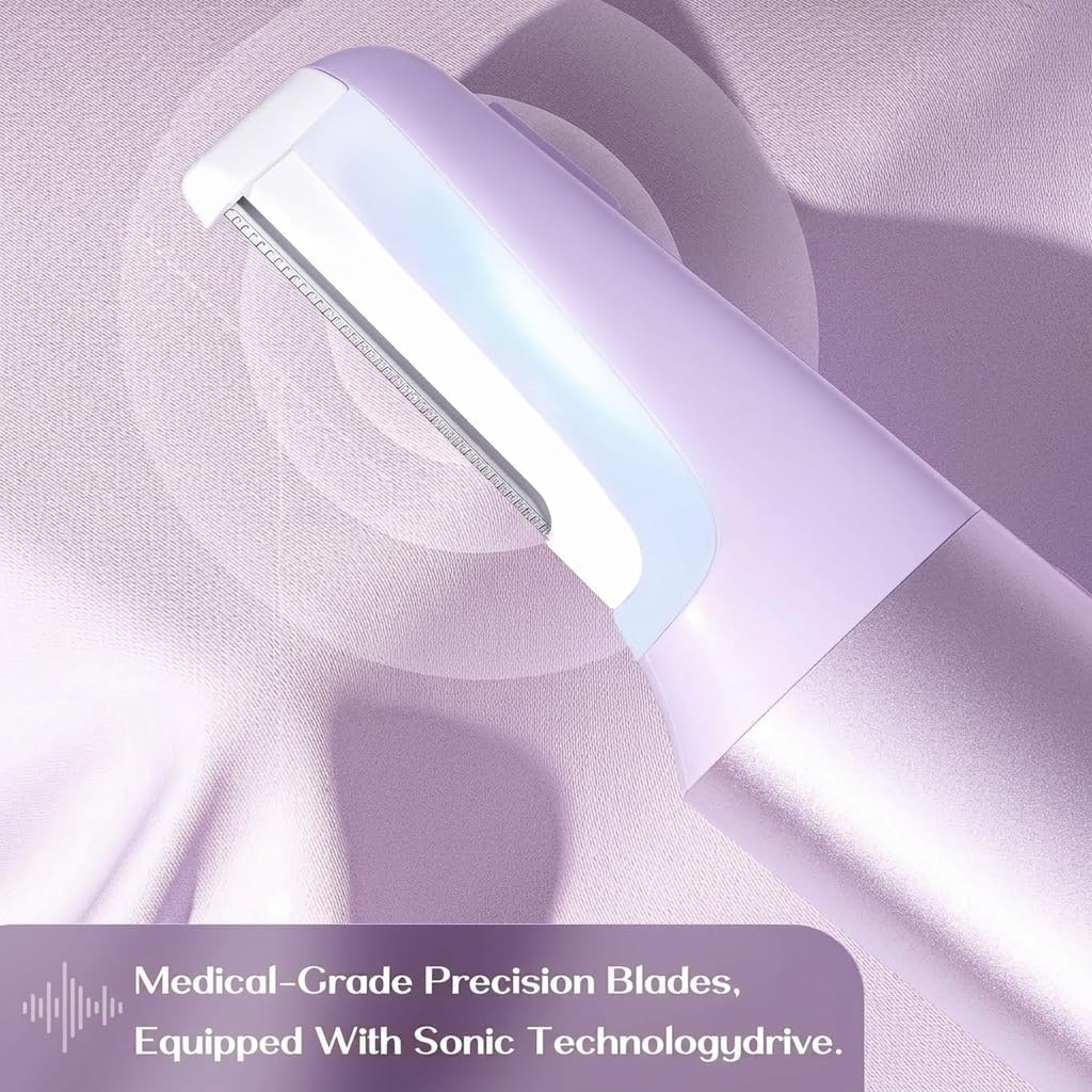 Lavender Purple Facial Razor T55962
