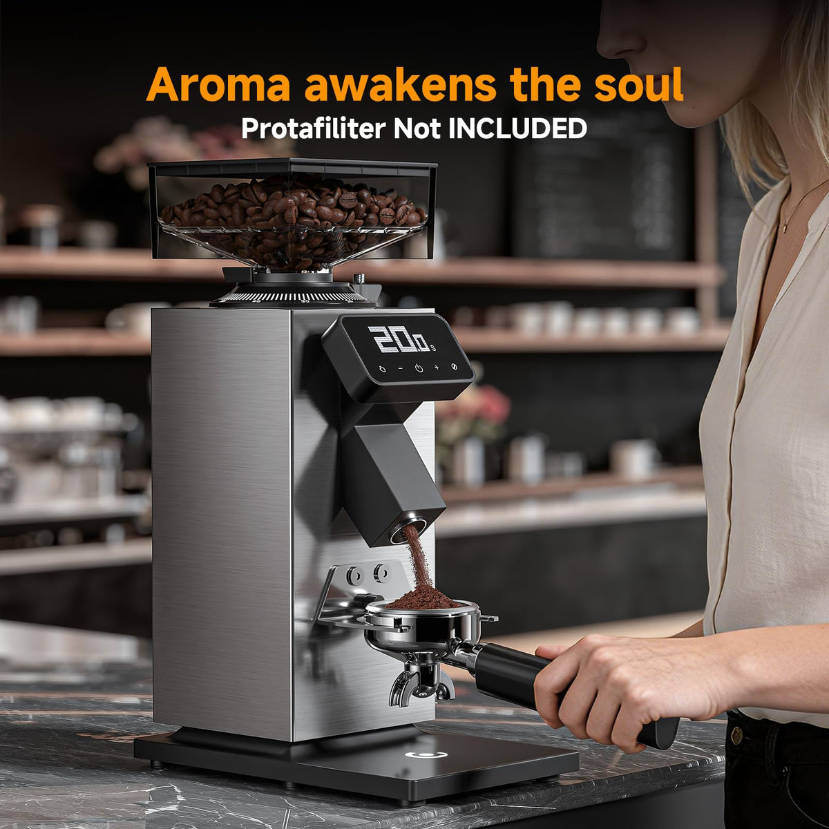 64mm Flat Burr Coffee Grinder C9990