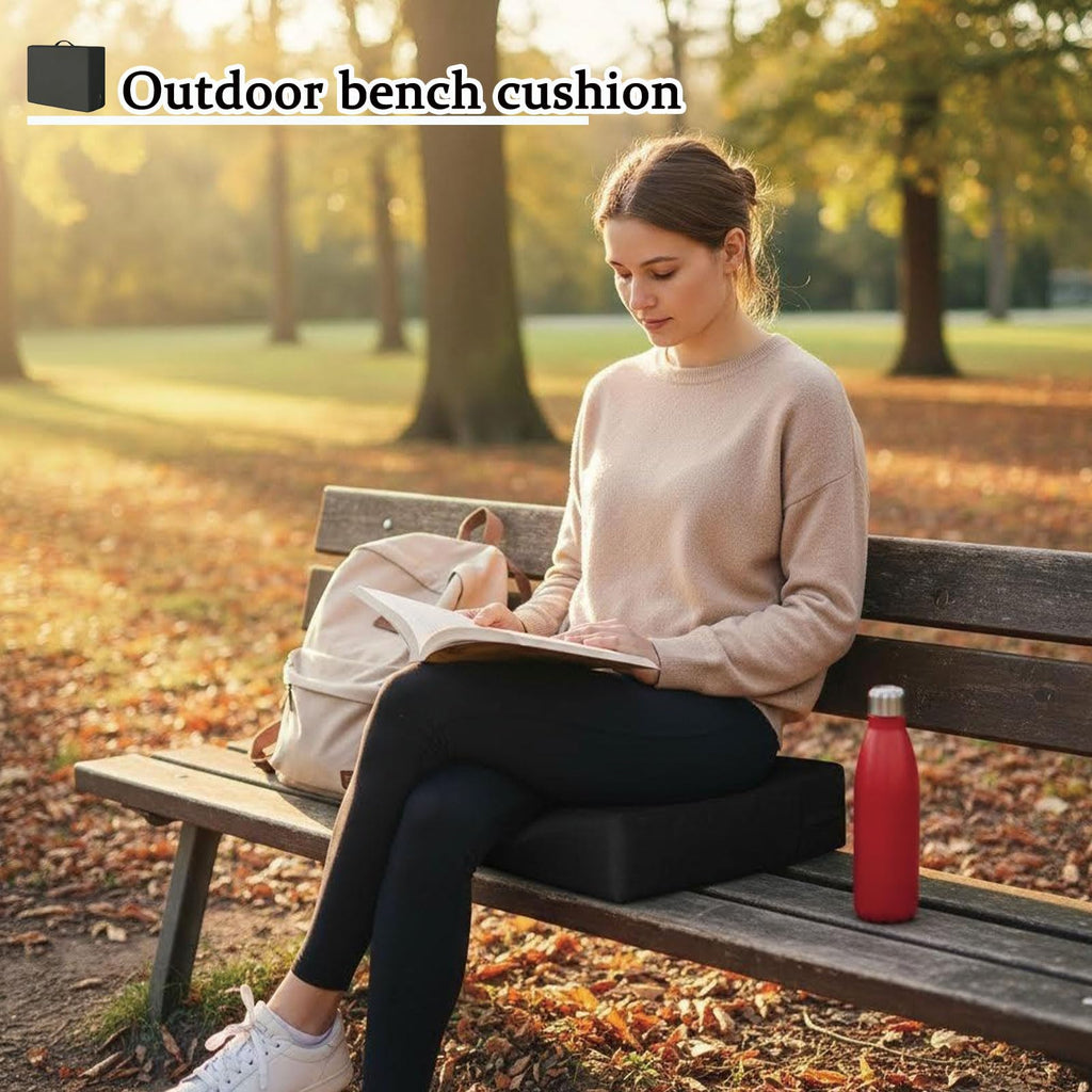3.15 Inches Thick Portable Waterproof Stadium Seat Cushion J5787
