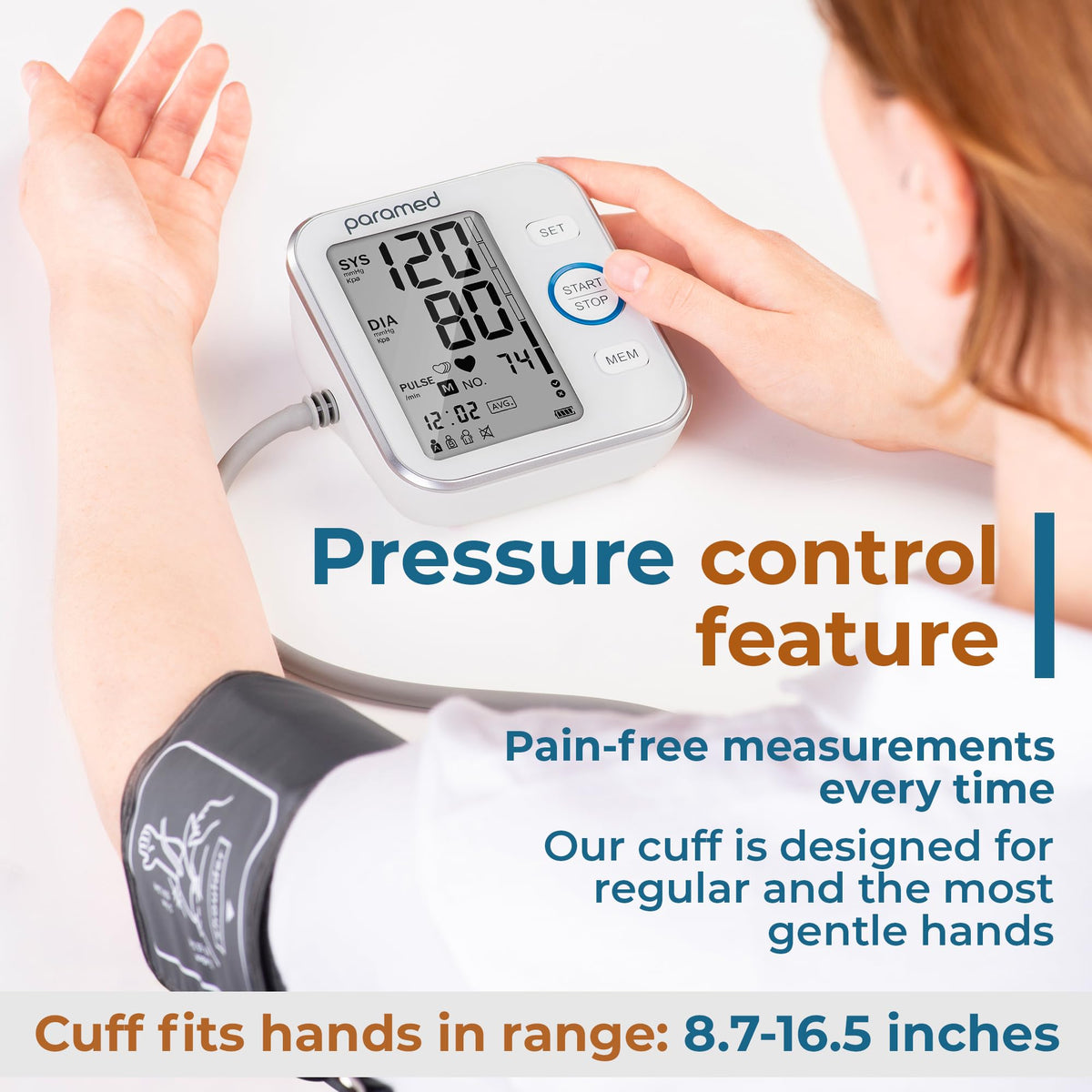 Automatic Upper Arm Blood Pressure Monitor H45847