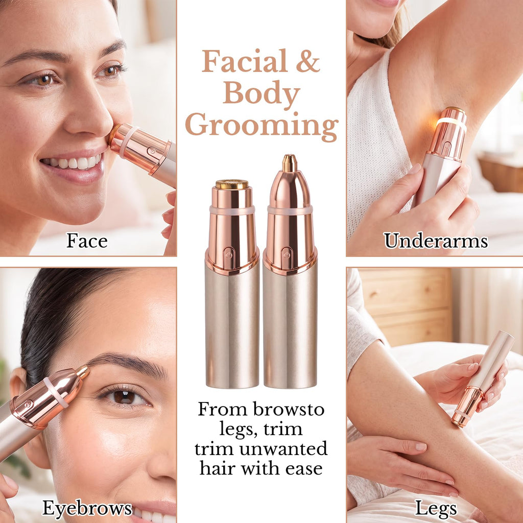 2 in 1 Face Epilator and Eyebrow Trimmer M58000