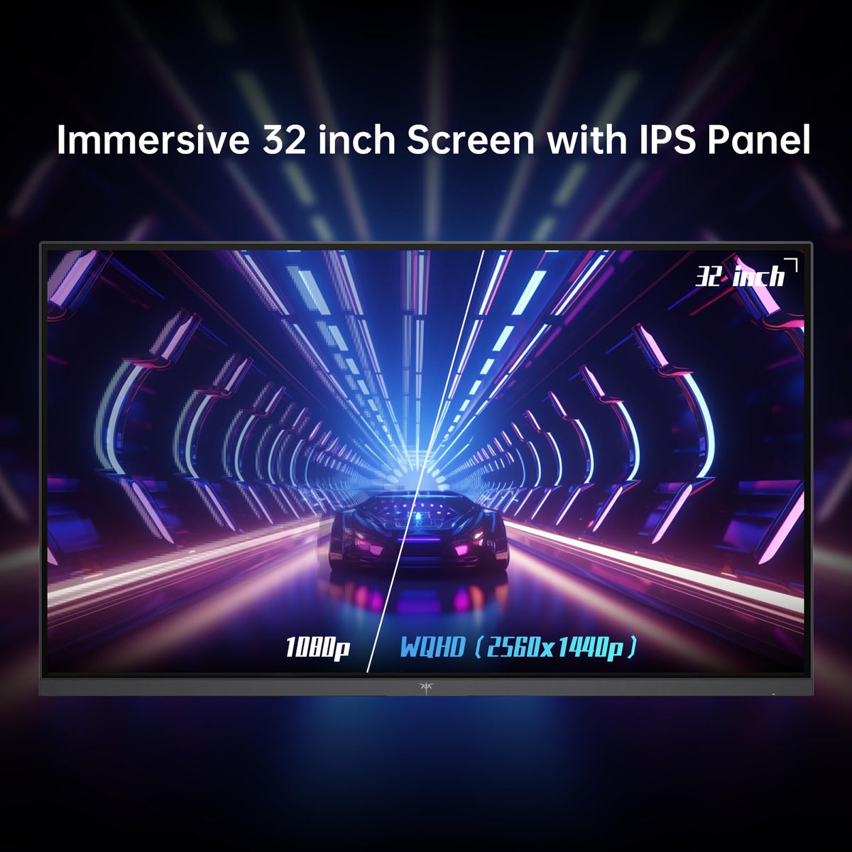 32 Inch 2K 120Hz 1440P IPS Computer Monitor O6730