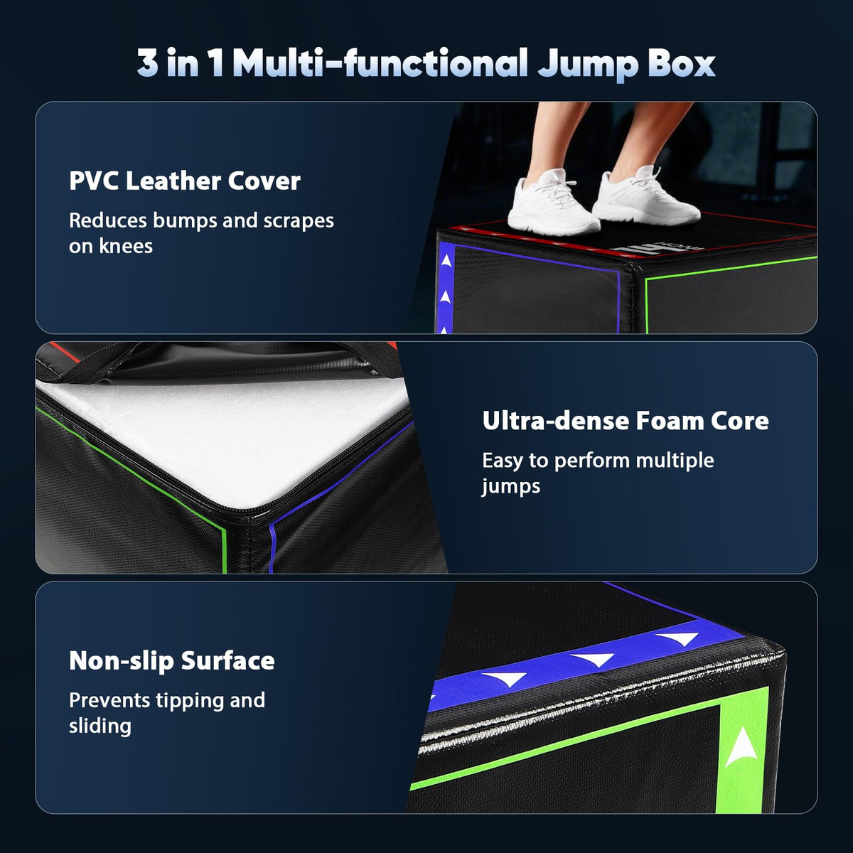3 in 1 Plyo Box C225