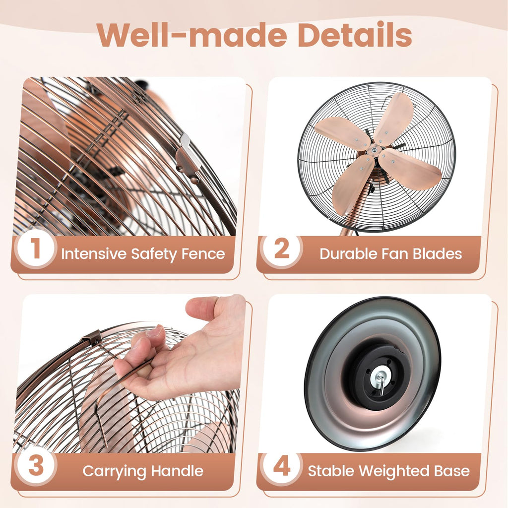 16 Inch Oscillating Pedestal Fan Q608014
