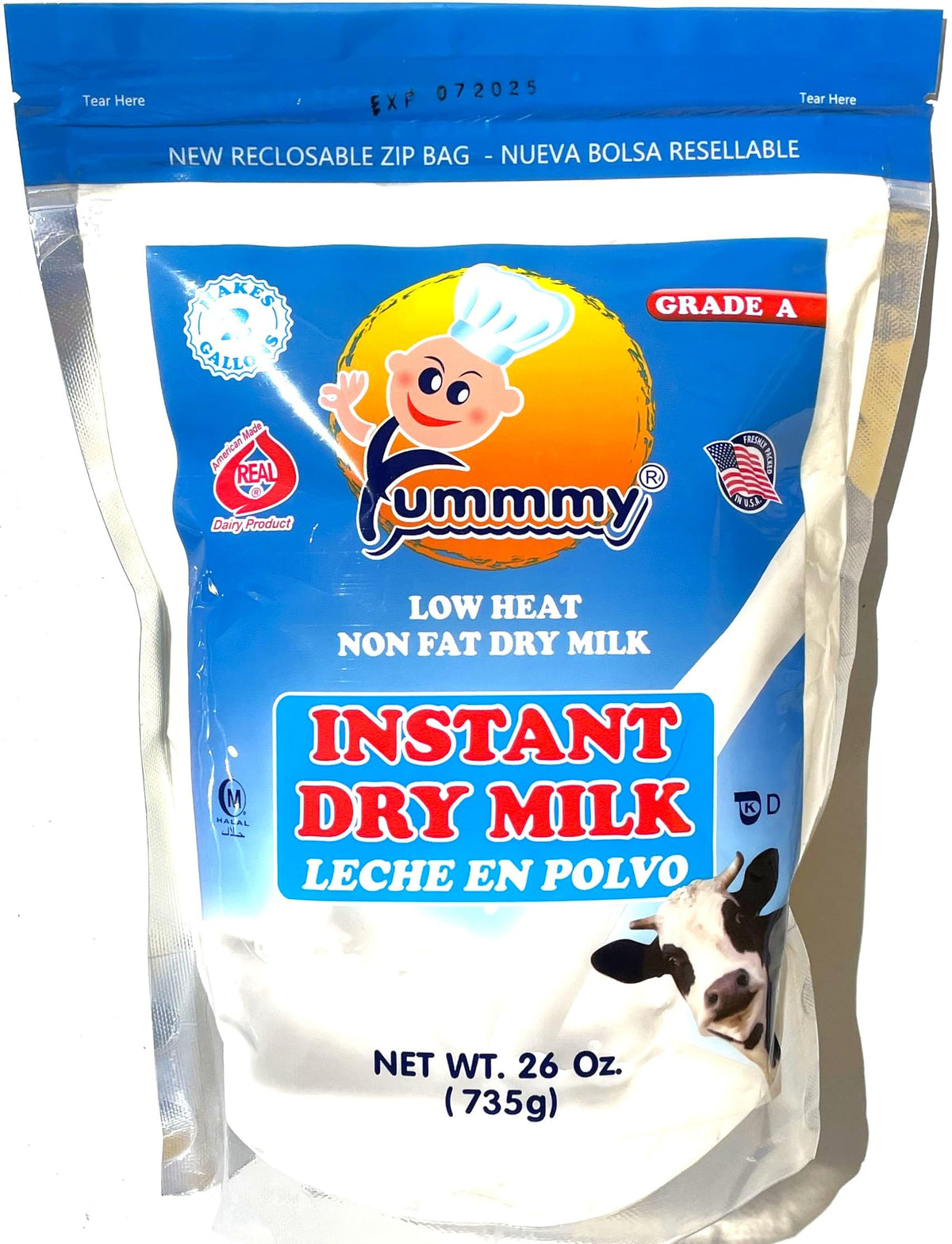 Nonfat Powdered Dry Milk 26 oz C7324
