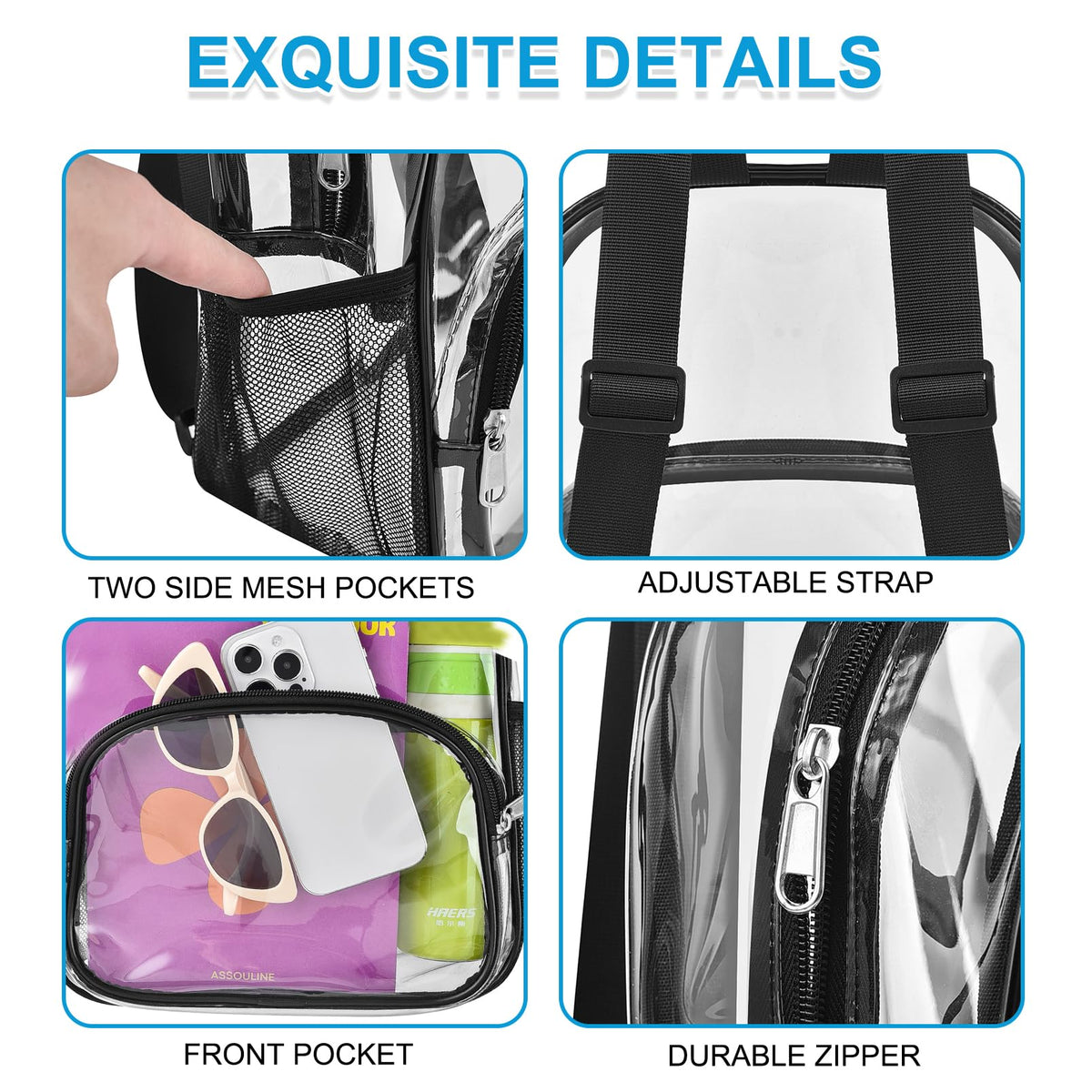 Clear Backpack G996