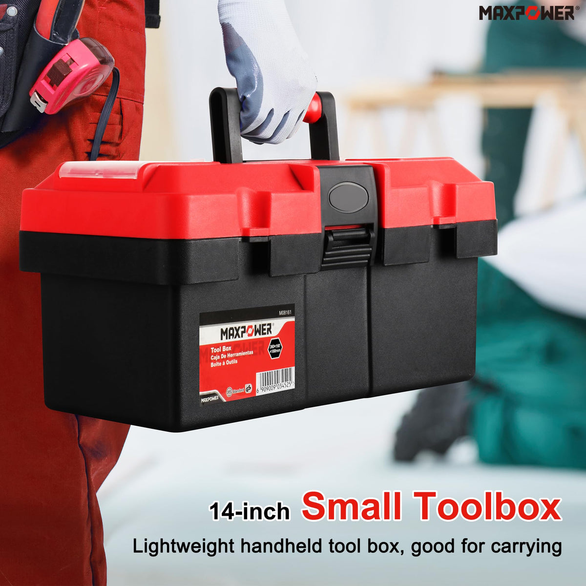 Small Plastic Tool Box with Handle Y88161
