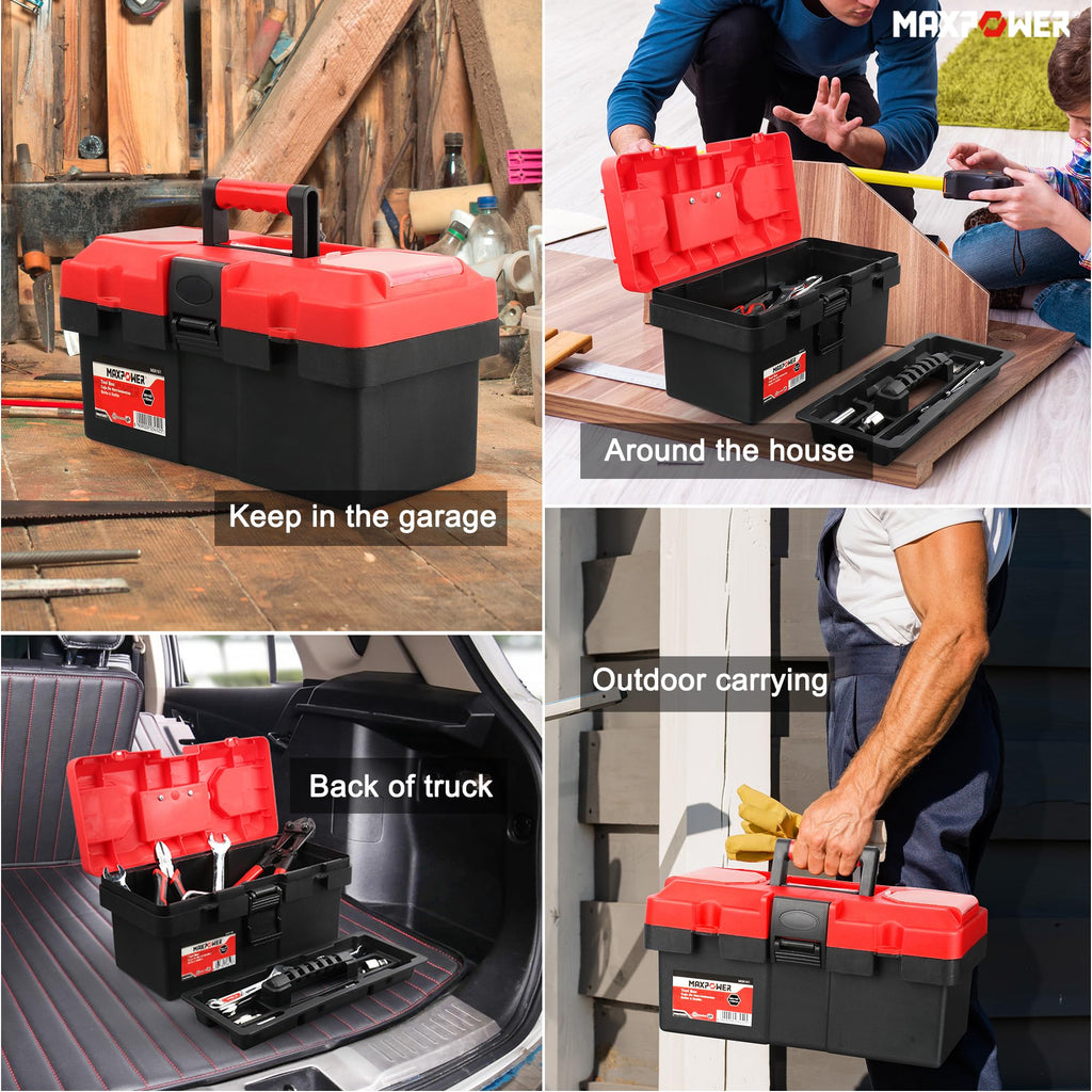 Small Plastic Tool Box with Handle Y88161